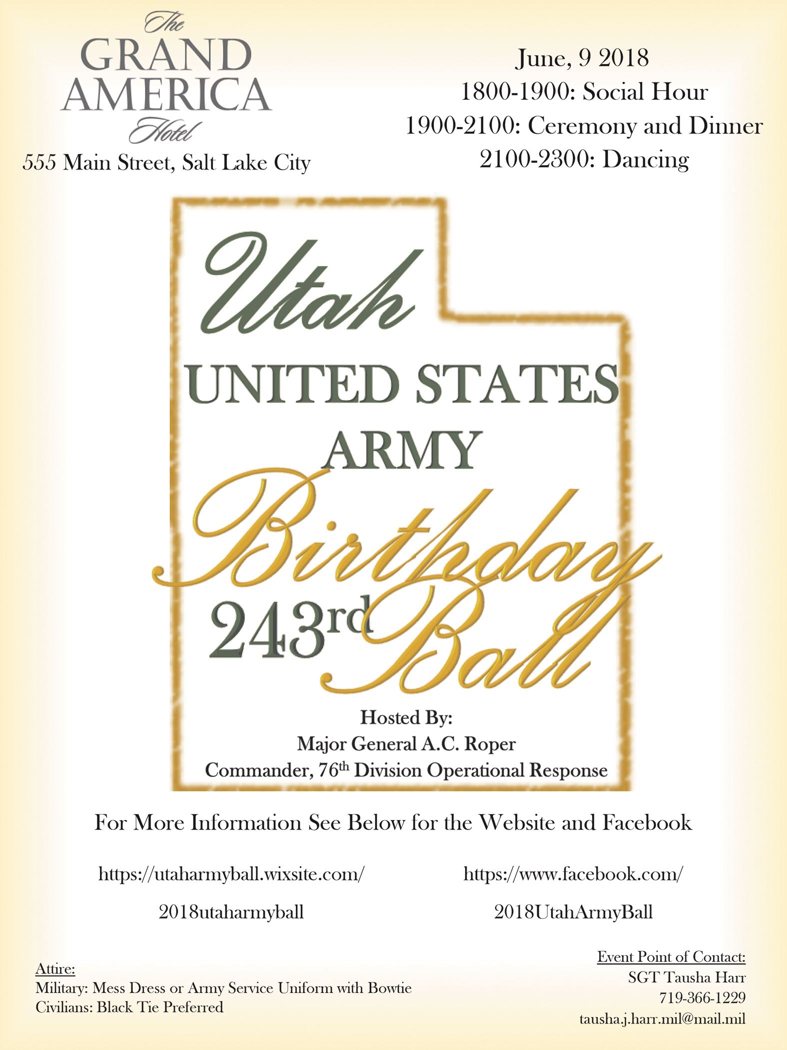 Army Ball Hilltop Times